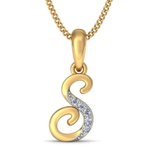 Alphabet Pendants Buy 50+ Alphabet Pendant Designs Online in India