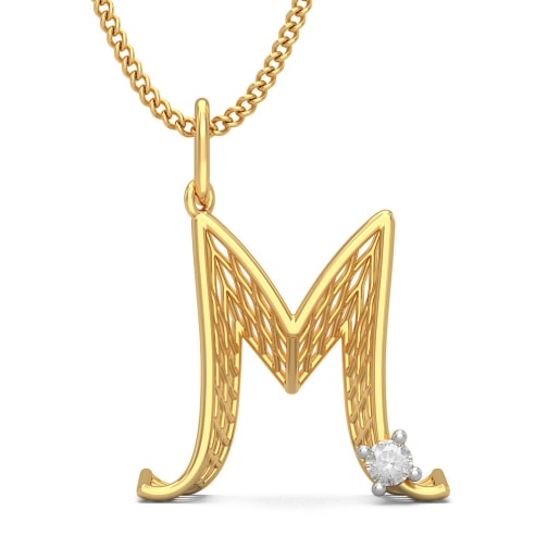 Alphabet Pendants Buy 50+ Alphabet Pendant Designs Online in India